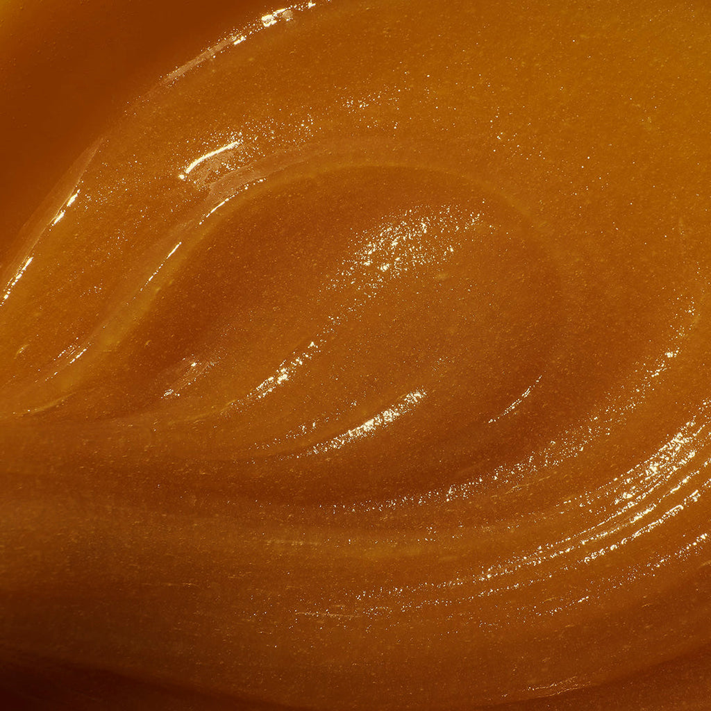 Close-up of mānuka honey texture