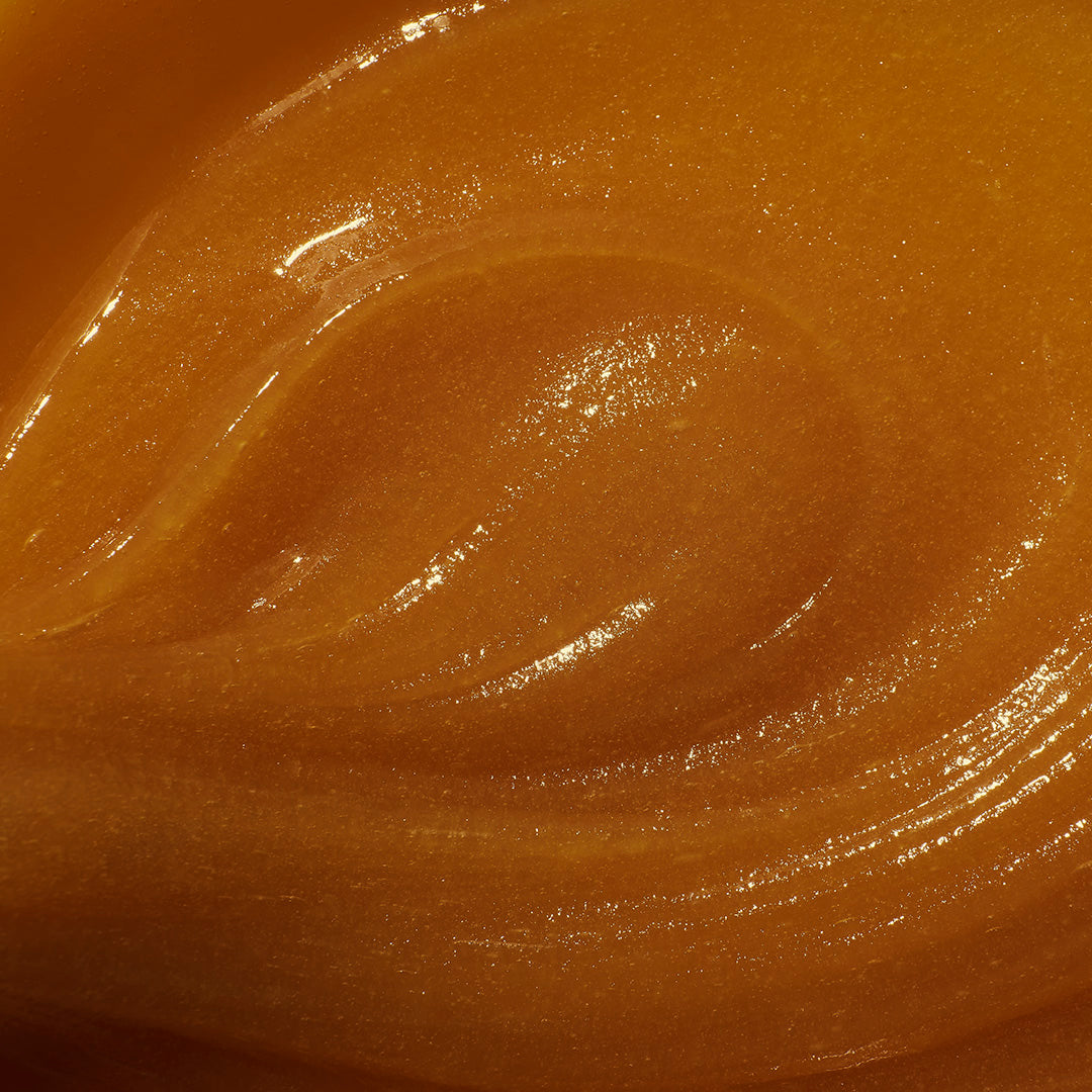Close-up of mānuka honey texture