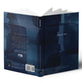 Blue Resilient ME teen journal, back view