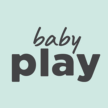 "Baby play" text graphic