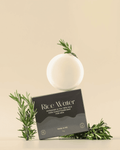 NaturalCare Rice Water men's shampoo bar on its box with rosemary