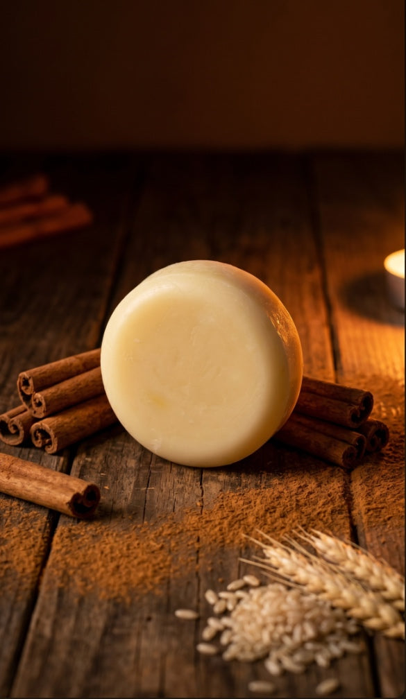 NaturalCare Leave-In Conditioner Bar with cinnamon sticks