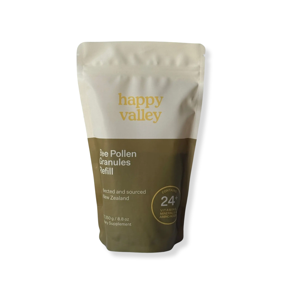 Happy Valley Bee Pollen Granules pouch