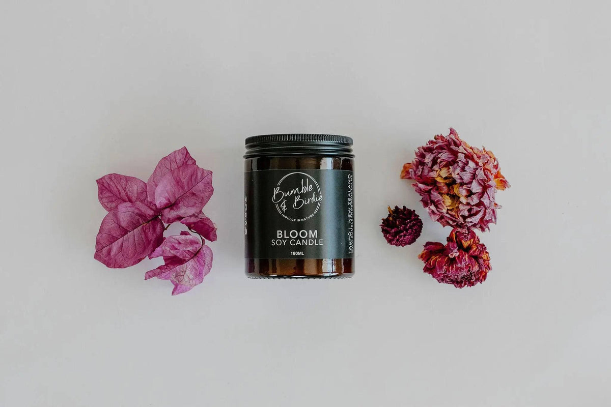 Bloom – Floral Jar Soy Candle