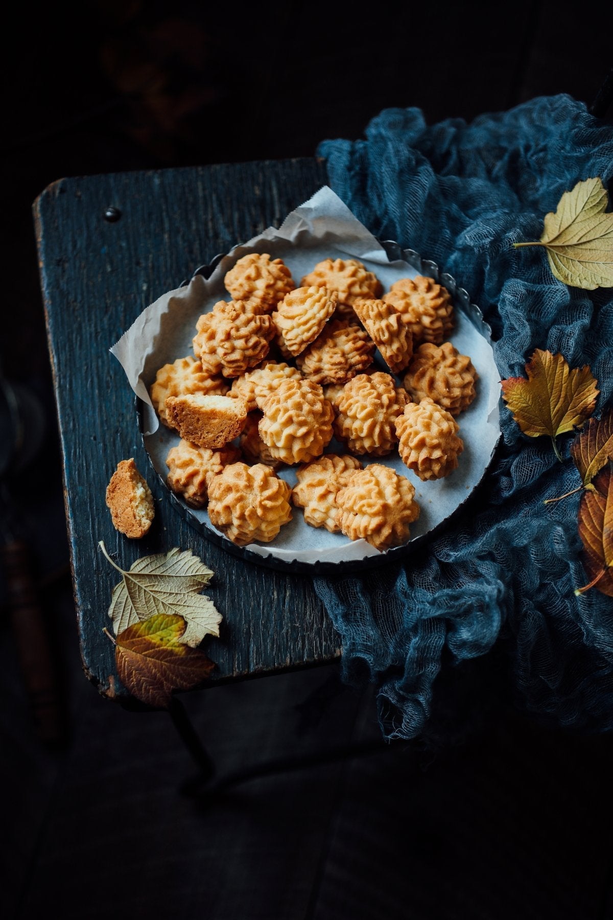 Plate of Lowrey Original butter cookies